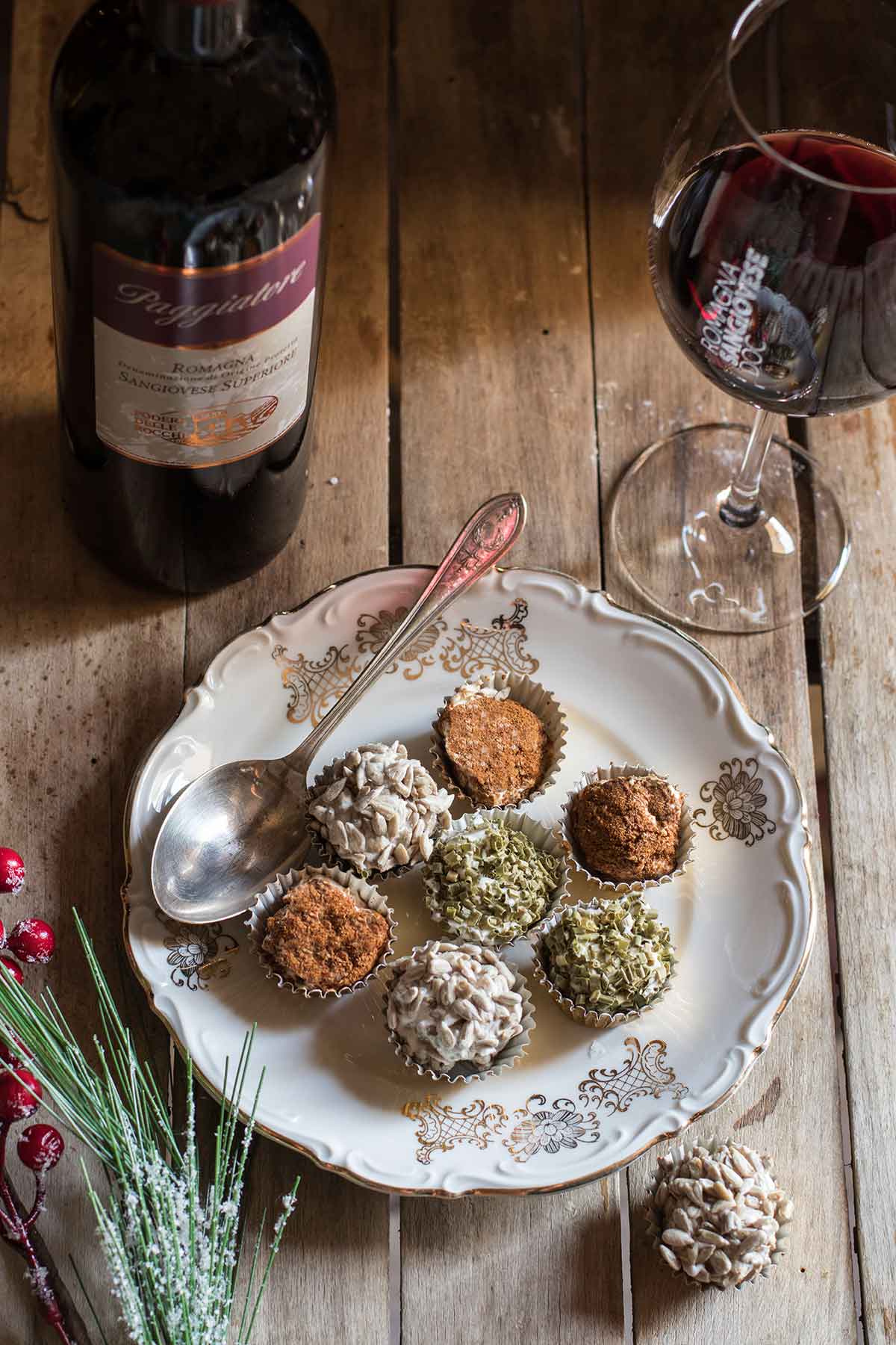 tartufini al Sangiovese